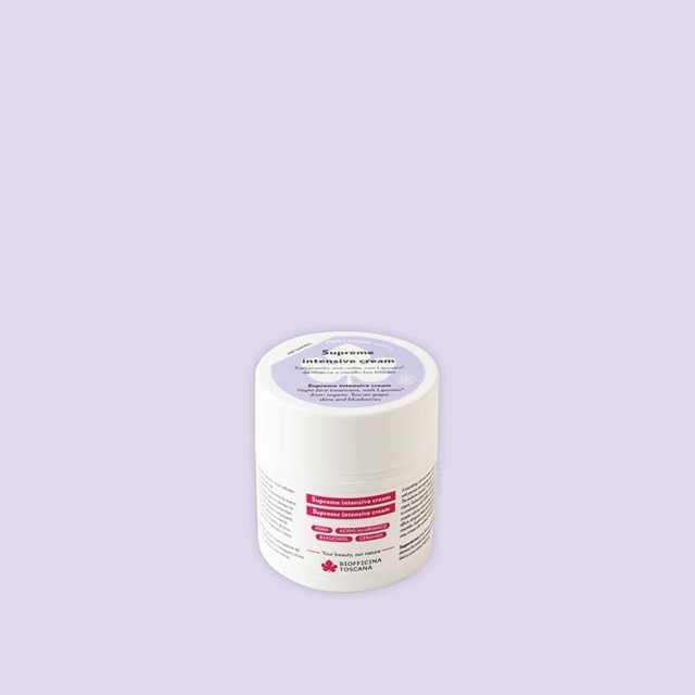 Supreme Intensive Cream Biofficina Toscana - Crema Notte Intensiva