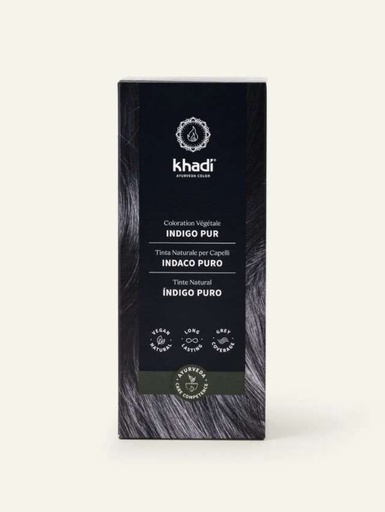 [4260378040121] Tinta Naturale per Capelli Indaco Puro Khadi