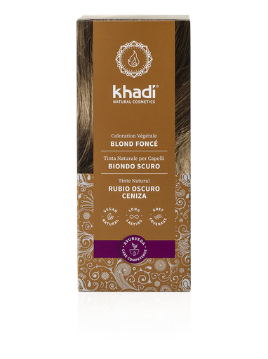 [4260378040015] Tinta Naturale per Capelli Biondo Scuro Khadi