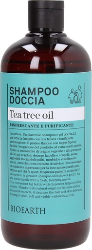 [8029182006909] Shampoo Doccia Tea Tree Oil Bioearth