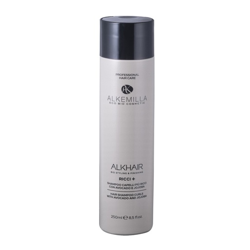 [8051414386404] Shampoo Capelli Ricci + con Avocado e Jojoba Alkemilla