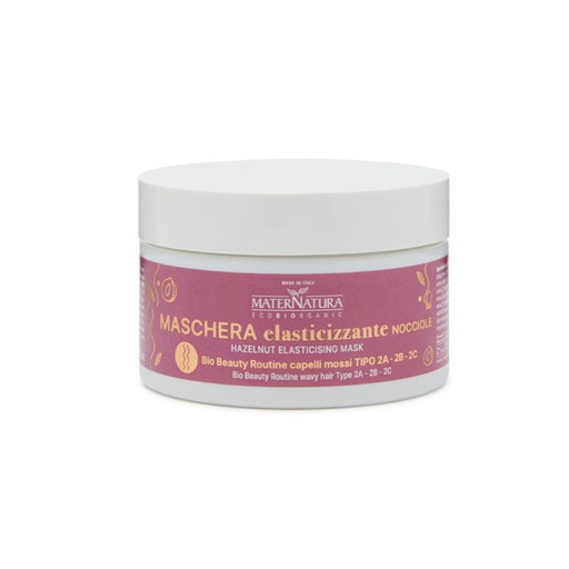 [8099559062753] Maschera Elasticizzante Capelli Mossi alle Nocciole Maternatura