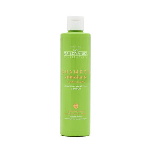 [8059916150318] Shampoo Stimolante Capelli Tendenti alla Caduta all'Ylang Ylang Maternatura