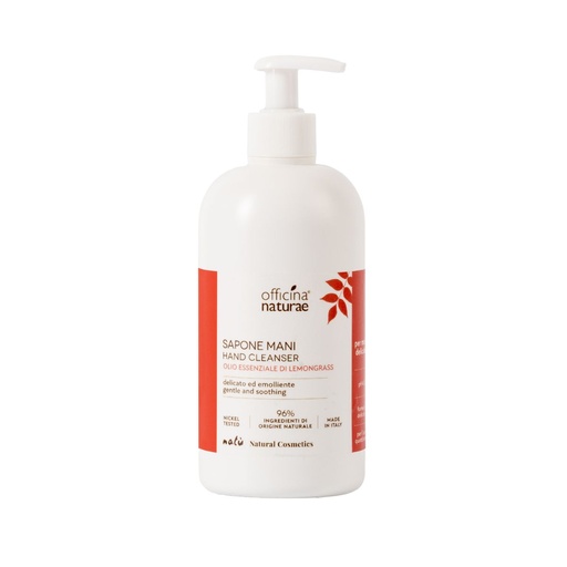 Sapone Liquido Mani Ricaricabile Officina Naturae 