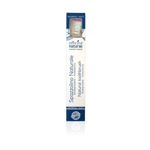 [8033148534757] Spazzolino Eco-Sostenibile (silver) Officina Naturae