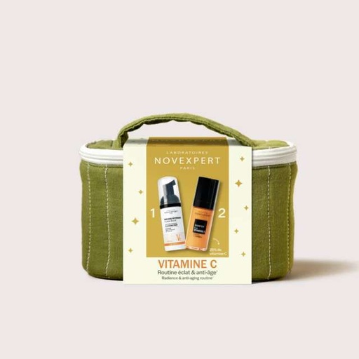 [3661467004405] Set Booster Vitamina C e Mousse Viso Detergente Novexpert
