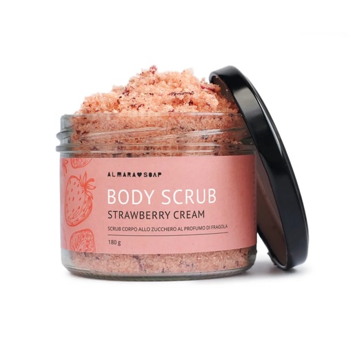 [8594190763040] Strawberry Cream Body Scrub