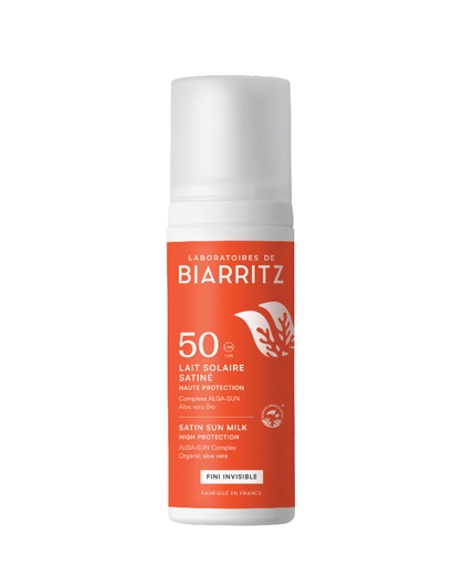 [3760211483593] Latte Solare Satinato Viso e Corpo SPF 50 Laboratoires de Biarritz